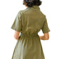 Very J - Darla Button Up Collared Dress