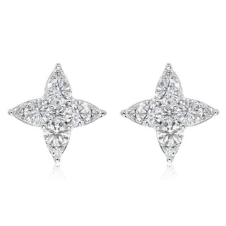 Diana M Jewels - 0.50 Cts Round Diamond Stud Earrings