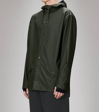 Rains - Hooded Built-in Cap Rain Jacket