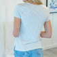 Erin Gray - Short Sleeve Jeans Crewneck Tee