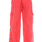 Johnny Was - DRAWSTRING HEM CARGO PANT MARISOL