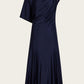 Rabanne - Asymmetrical Draped Midi Dress