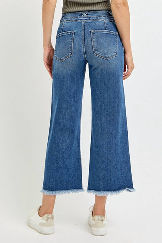 Risen - High Rise Crop Jeans