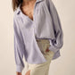 Promesa - Cotton Raw-edge Button-up Shirt