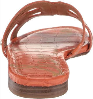 Sam Edelman - Bay Slide Mule Open-toe Slip-on Leather Wide Sandals