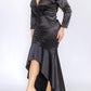 Karen T Design - Deep V Ruched Dress