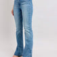 Judy Blue - Tummy Control Side Slit Bootcut Jeans