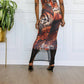 Little Secret Of Mine - Women's Tiger Print Bodycon Dress