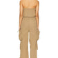 Steve Madden - Kylo Strapless Cargo Jumpsuit