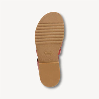 Dr. Scholl'S - Women's A Ok Rounded Open Toe Ankle Strap Flats Sandals