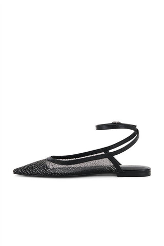 Free People - Women's Sheer Glitter Jules Flat