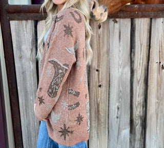 Entro - Golden Horseshoe Cardigan