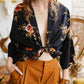 Leto - Women's Rose Short Summer Blouse