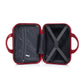 14'/20' 2 pcs ABS Spinner Wheel Luggage Set with Combination Lock and Front Opening Design