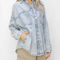 Trendsi - Risen Button Up Long Sleeve Shacket
