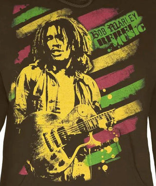 Bob Marley - Men's Rebel Music Hoodie