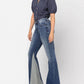 Judy Blue - Women's Inseam Panel Flare Jeans