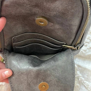 Bella + Carina - Women's Front Adjustable Crossover Body Bag With Atzec Strap