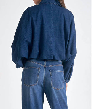 Elan - Sonesta Denim Cropped Jacket