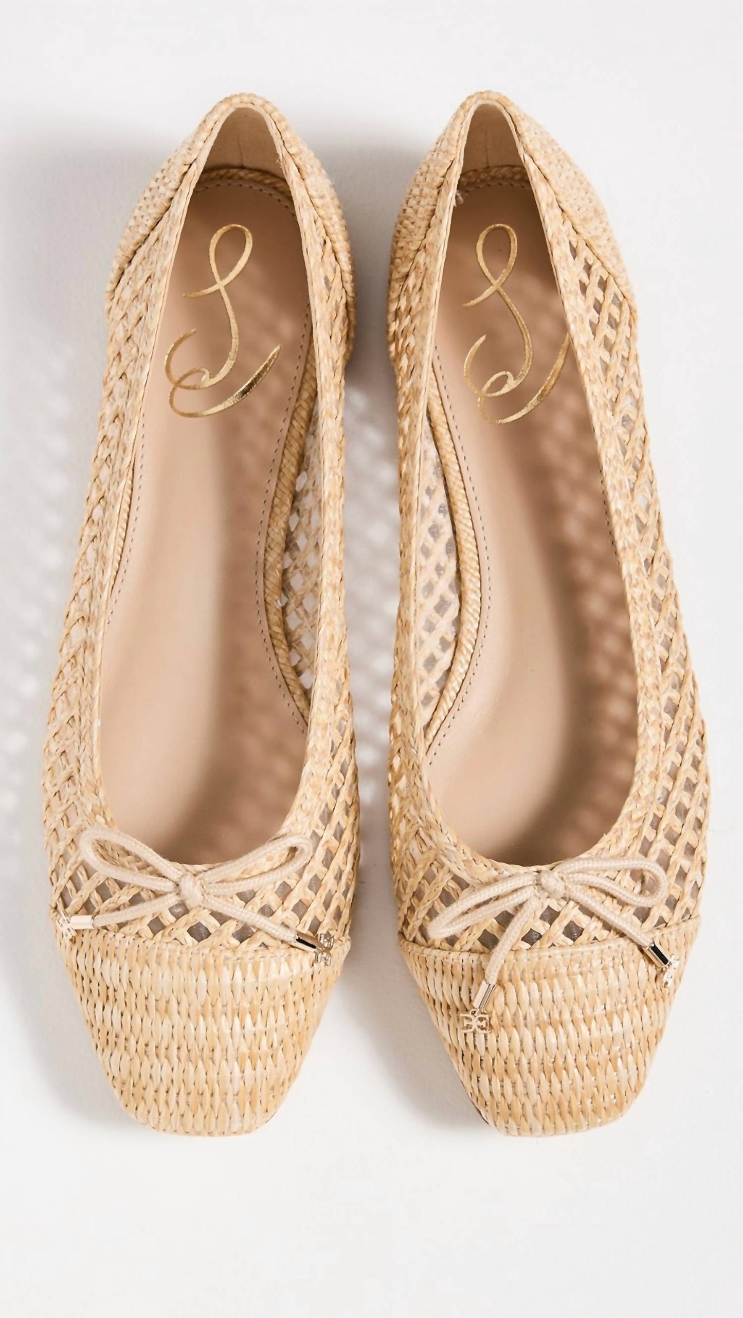 Sam Edelman - Women's May Raffi Basket Weave Flats Shoes