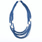Avenue Chic - Women's Silk Multi Layered Necklace