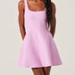 Astr - Lucile Mini Sweater Skater Dress