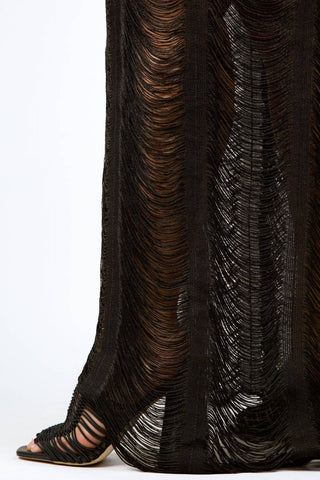 Adriana Contreras - Strappy Halter Maxi Dress - Plus