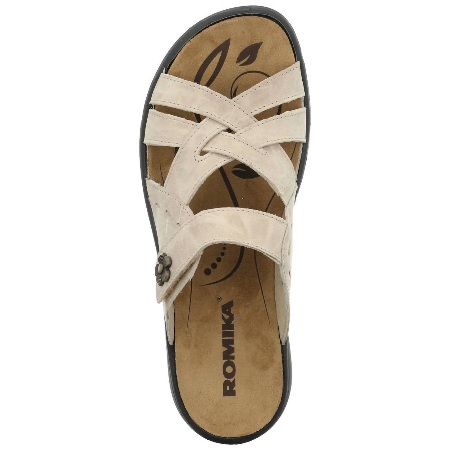 Romika Usa - Women's Ibiza Leather Slip-on Sandals