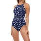 Profile By Gottex - High Neck One Piece Swimsuit