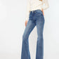 Kancan - High Rise Clean Hem Flare Jeans