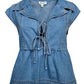 &Merci - Front Tie Cap Sleeve Top