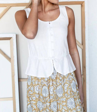 Emerson Fry - Studio Sleeveless Peplum Top