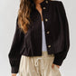 Aaron & Amber - Brynne Short Balloon Trench Jacket