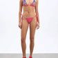 Damson Madder - Tie Front Triangle Bikini Top