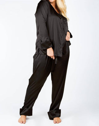 Isayes - Silk Pajama Set - Plus