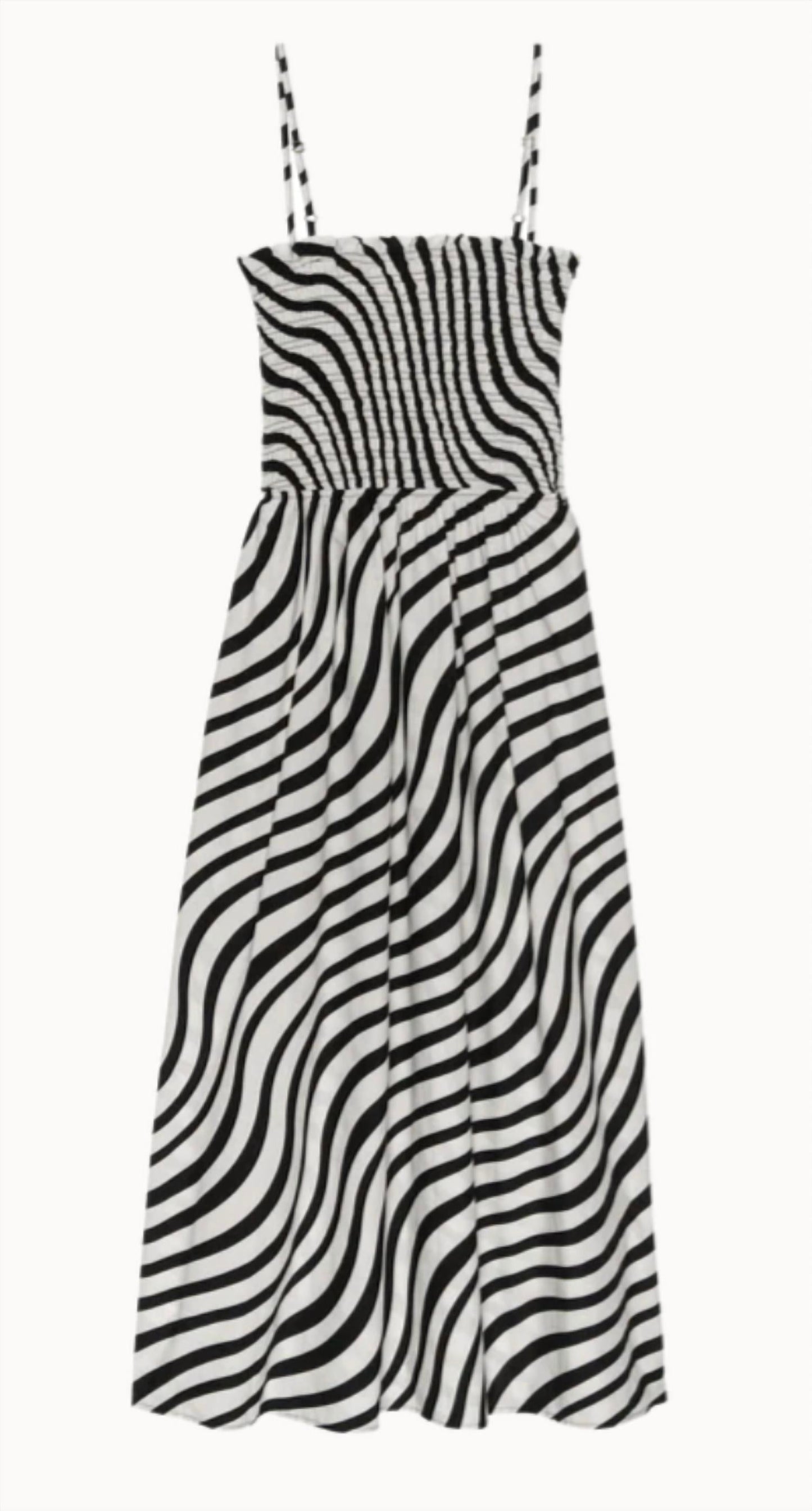 Nation Ltd - Sibelle Smocked Midi Dress