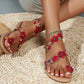 Trendsi - Women's Toe Loop Flats Sandals