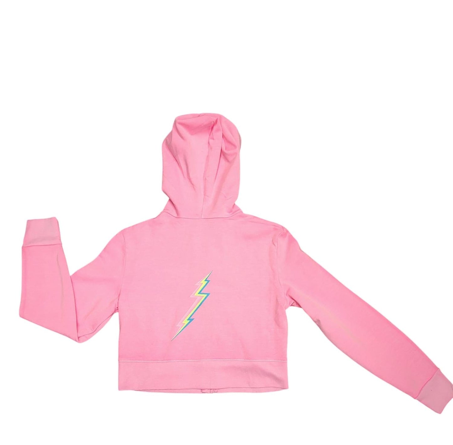 Firehouse - Girl's Lightning Cropped Hoodie