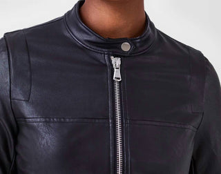 Spanx - Leather-Like Moto Jacket