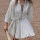 Free People - Ivory Belted Swing