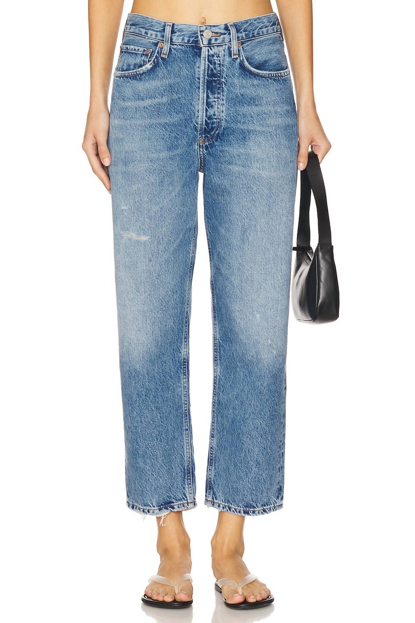 Agolde - 90's Crop Loose Straight Jeans