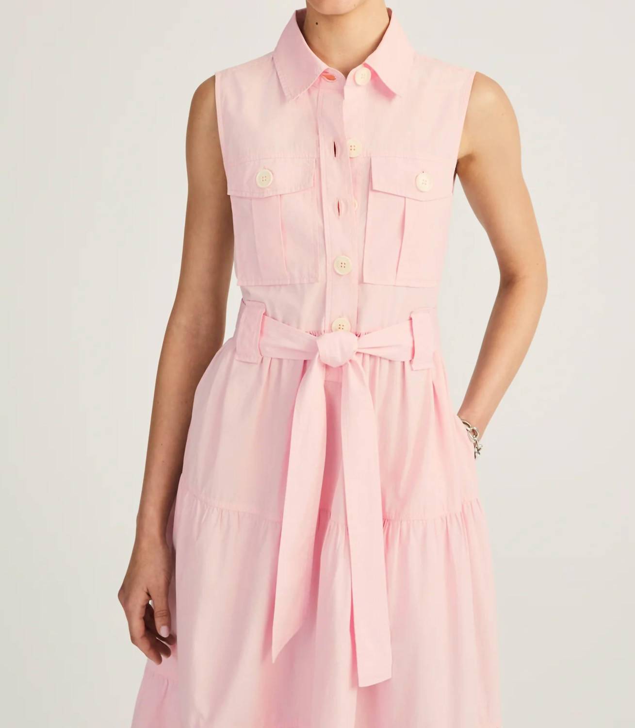 Derek Lam 10 Crosby - Florence Sleeveless Shirt Dress