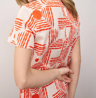 0039 Italy - Holiday Short Sleeve Dress