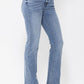 Judy Blue - Double Button Bootcut Jeans