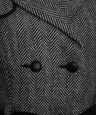 Double Zero - Women's Double Breasted A-line Coat