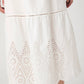 French Connection - Cotton Square Neck Midi Dress