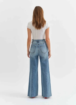 Daze - Rocky Tear & Repair High Waisted Jean