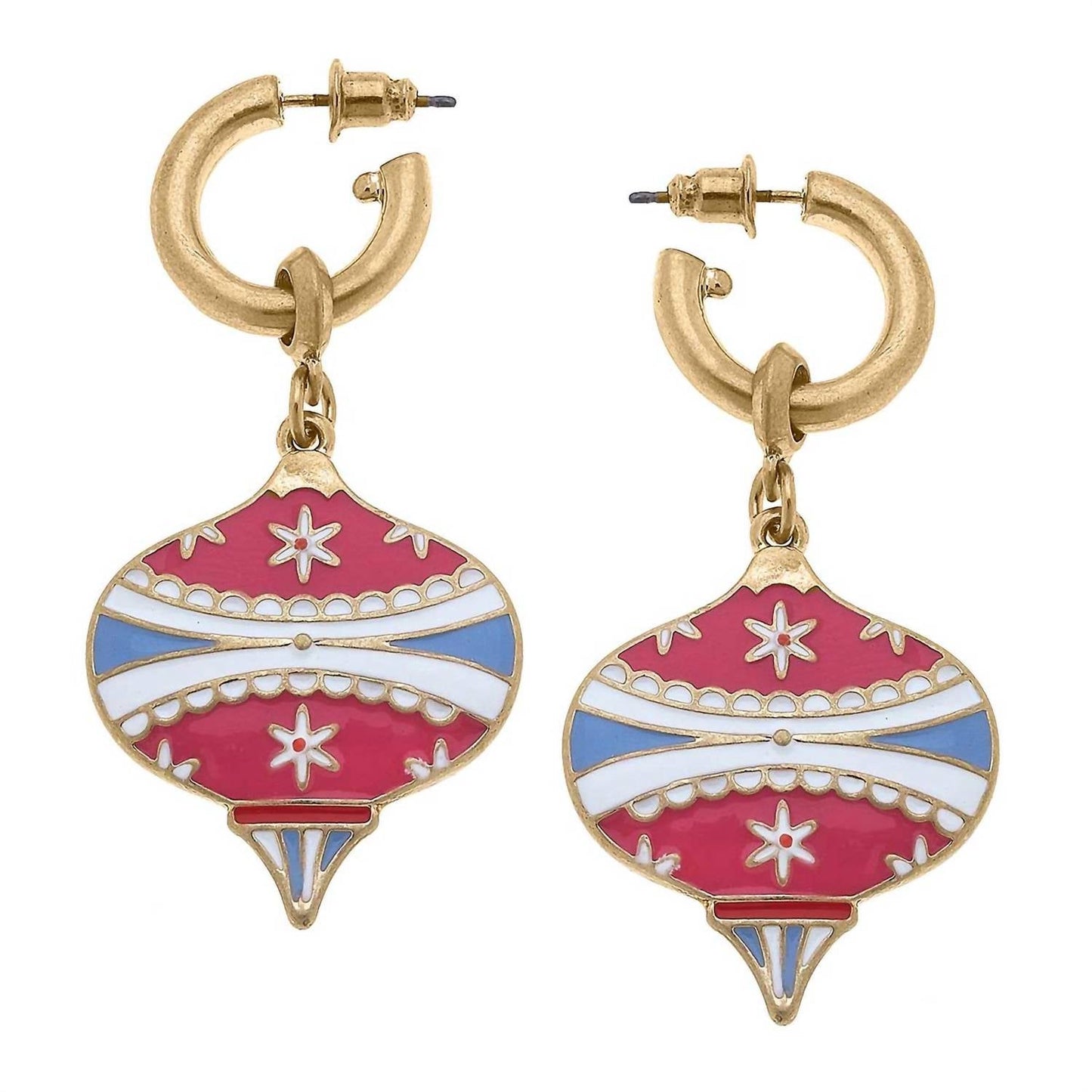 Canvas Style - Women's Noelle Christmas Ornament Earrings