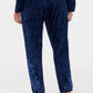 Johnny Was - CARMEL CRUSHED VELVET JOGGER
