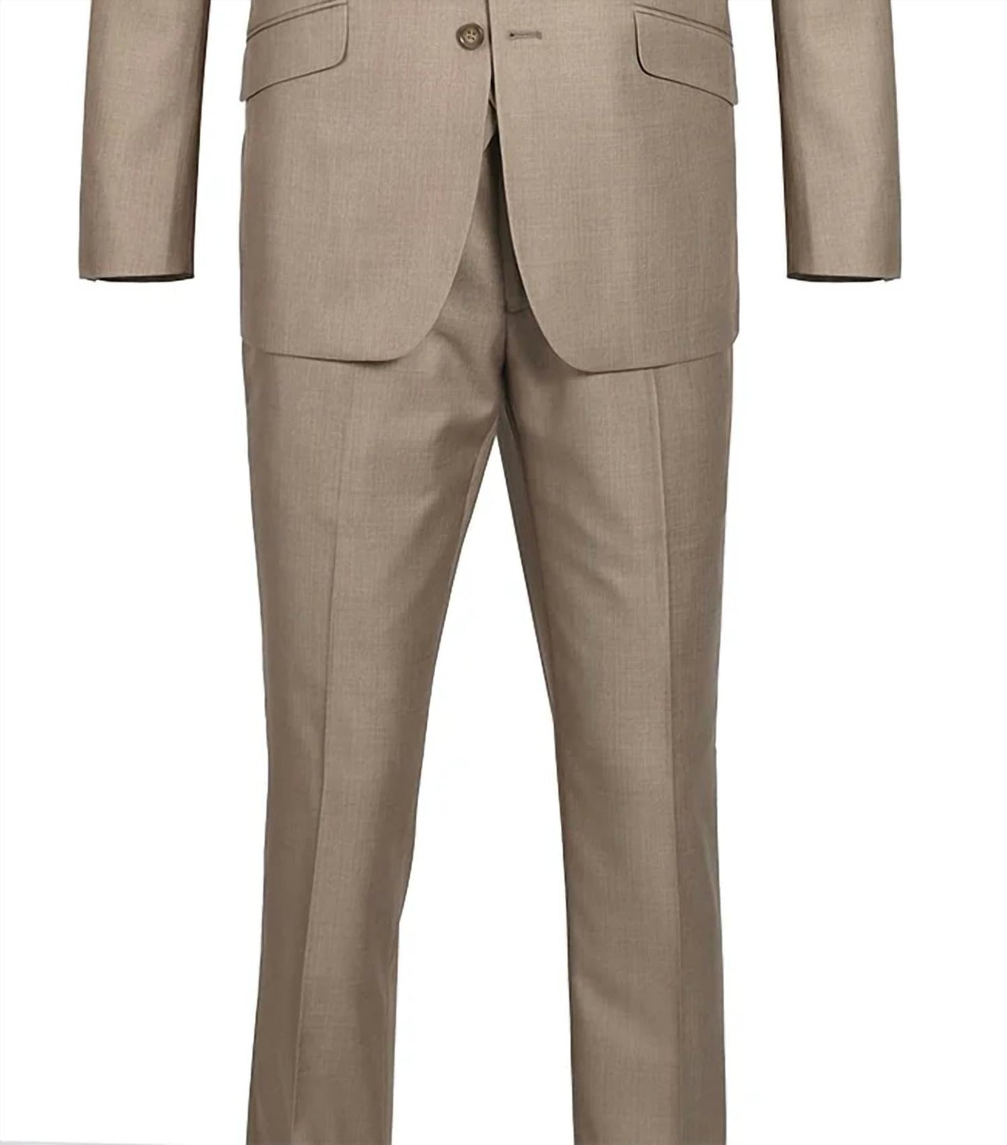 Renoir - Solid Flat Front Suit Pant - Classic Fit